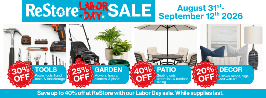 ReStore Sale Banner